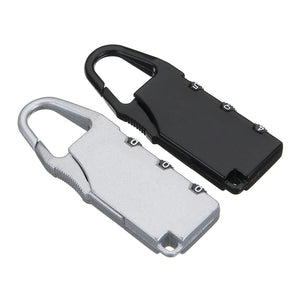 3 Digit Combination Padlock Security Anti-Theft Suitcase Luggage Bag Toolbox Coded Travel Lock