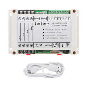 4 Channel 4CH Current Controller Switch Control Monitoring Relay Module For Arduino