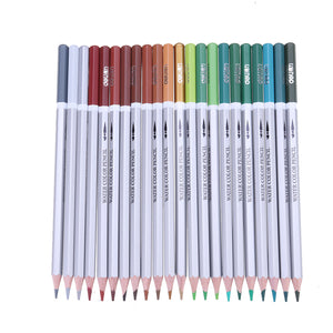 Deli 24/36/48 Colors Drawing Tools Watercolor Pencil