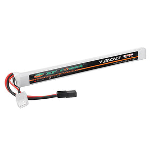 XF POWER 7.4V 1200mAh 25C 2S Lipo Battery Small Tamiya Plug