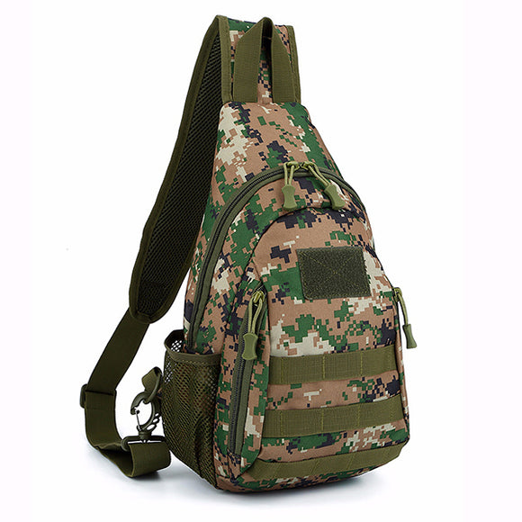 Nylon Outdoor Military Tactical Crossbody Bag Camping Trekking Travel Camouflage Bag For Men