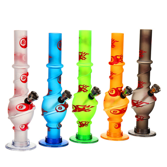 Fireball Acrylic Hoo kah Pipe Water Pipe Plastic 205mm Height