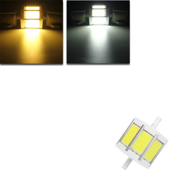 R7S 78MM 10W COB SMD LED Flood Light Spot Corn light Lamp Bulb AC 85-265V