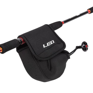 LEO 27918 SBR Outdoor Fishing Slotted Spinning Reel Bag Tackle Reel Protective Pouch