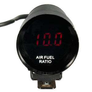 12V 37mm Mini Micro Red LED Air Fuel Ratio Gauge Digital Readout Display