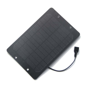 6W 6V 175*270mm Monocrystalline Silicon Solar Panel with USB Port