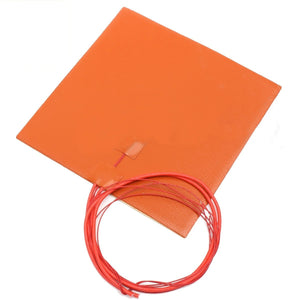 200*200mm 200w 12v Waterproof Silicone Heating Pad For 3D Printer