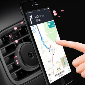 Aromatherapy Magnetic Car Air Vent Holder Phone Stand Car Outlet Mount Bracket for iPhone Samsung