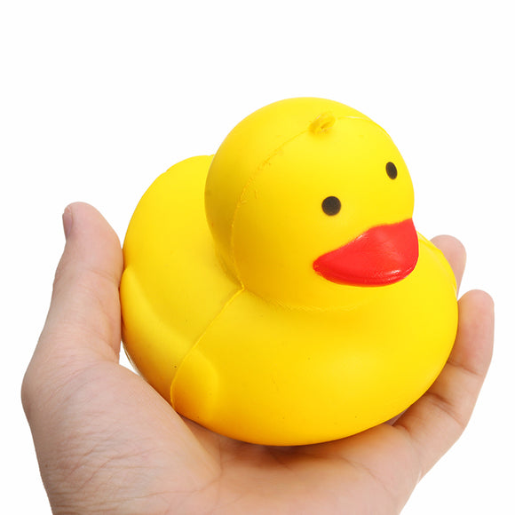 Squishy Yellow Duck 10cm Soft Slow Rising Cute Animals Collection Gift Decor Toy