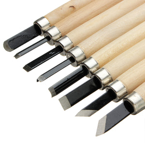 3/8/12pcs Wood Carving Chisels Cutter Craft Hand Woodworking Tools For Sculpture Engraving