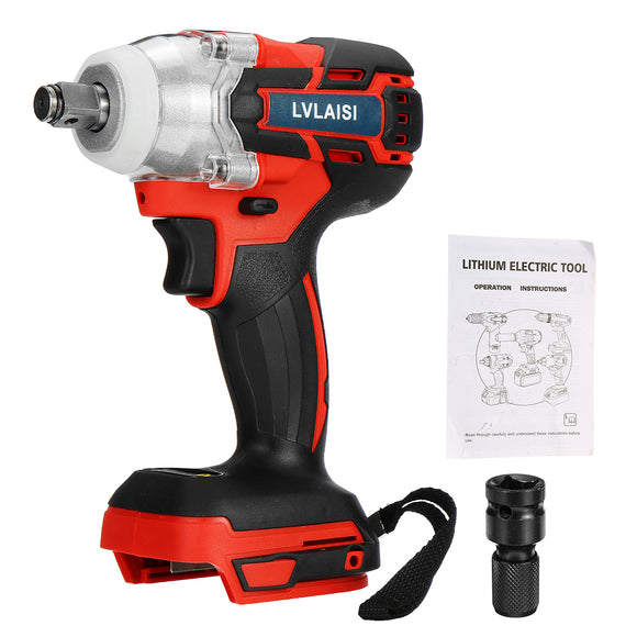 18V 520N.m. Li-Ion Cordless Impact Wrench Driver 1/2'' Electric Wrench Replacement for Makita Battery