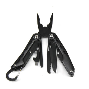 LAOTIE 168mm Stainless Steel Multifunctional Folding Pliers Portable Hanging Pliers Outdoor