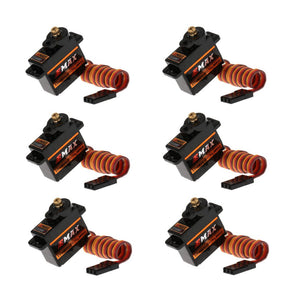 6PCS Emax ES08MDII Metal Digital Micro Servo For RC Airplane