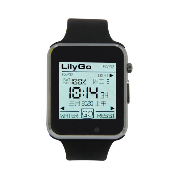 LILYGO TTGO T-Watch-2020 ESP32 Main Chip 1.54 Inch Touch Display Programmable Wearable Environmental Interaction Watch