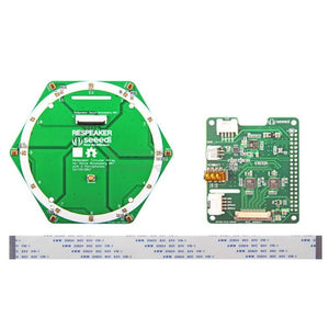 ReSpeaker 6-Mic Array AI Voice Sextuple microphone Round Expansion Board for Raspberry Pi 4B