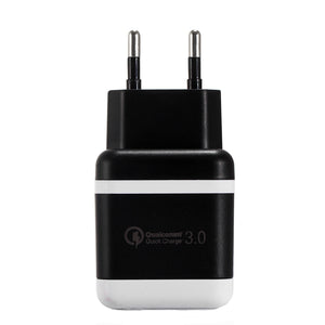 Bakeey QC3.0 18W EU USB Travel Charger for iPhone X 8 Plus S8 Xiaomi 8 Huawei P20 Oneplus 5t