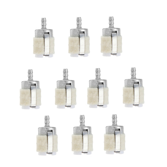 10pcs Gas Fuel Filter Pickup Replacement For Homelite Echo Husqvarna Stihl Pouland Chainsaws