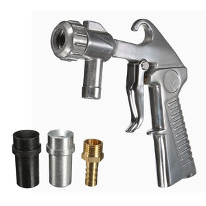 Air Siphon Feed Blast Gun Tips Abrasive Sand Blasting Sandblaster