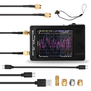 50K-1.5GHz Vector Network Analyzer Antenna NanoVNA MF HF VHF UHF Screen