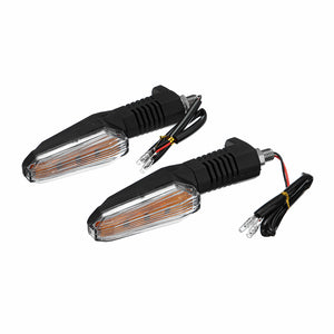 3LED 2W 12V Pair ABS Universal Motorcycle Turn Signal Lights Indicator Lamps