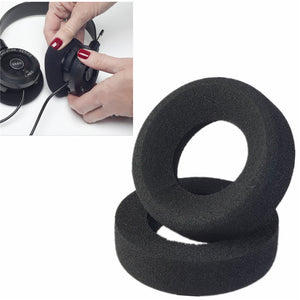 2 PCS Replacement Foam Earmuff Ear Pads Cushion for Headphone Headset GRADO SR60 SR80 SR125 M1