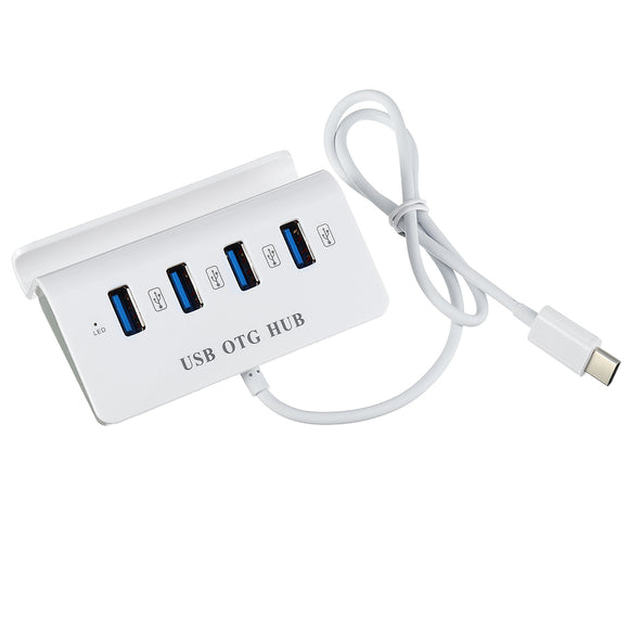 Bakeey Type C USB 3.1 High Speed Expansion 4 Ports HUB USB Splitter for Xiaomi Mi A2 Pocophone F1