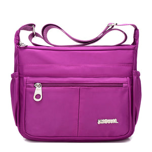 Women Nylon Waterproof Travel Casual Crossbody Bag Shoulder Bag