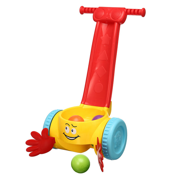 Plastic Baby Kids Walker Scoop Whirl Ball Toddler Music balanced Walking Push Toys