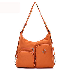 Lady Multifunctional Waterproof Oxford Shoulder Bags Leisure Backpacks