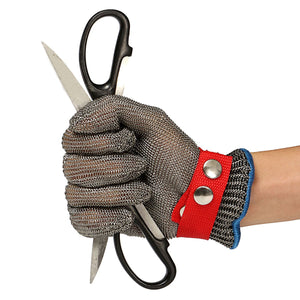 Safety Cut Proof Stab Resistant Stainless Steel Metal Mesh Butcher Glove