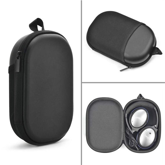 Waterproof Bump Resistance PU Leather Headphone Storage Bag Box for BOSE QC15 QC25 QC35
