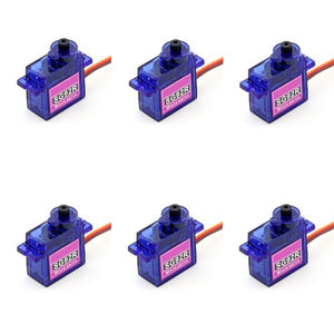 6PCS SG92R Micro Digital Servo 9g 2.5kg For RC Airplane