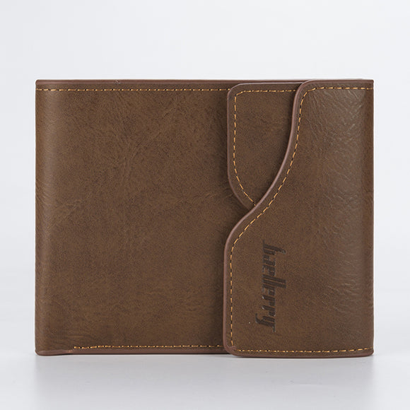 Baellerry Men Vintage Short Wallet Card Holder