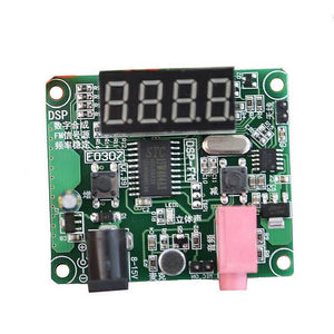 DSP-FM Technology FM Radio Transmitter Module with Digital LED Display FM frequency 65MHz-125MHz for Wireless Audio Sound 12V 24V