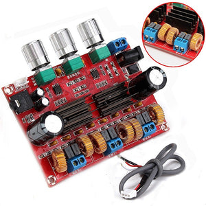 DC12-24V TPA3116D2 2.1 Channel Digital Subwoofer Power Amplifier Board