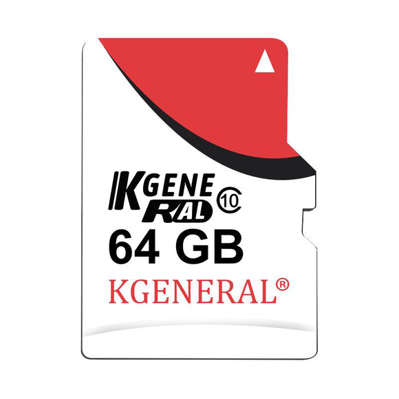Kgeneral C10 64G High Speed Memory Card For DVR Camera Support 4K Video