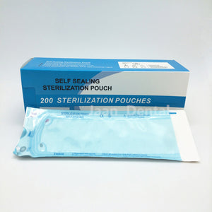200Pcs 90165mm Dental Self Sealing Sterilization Pouches Sterilization Bag