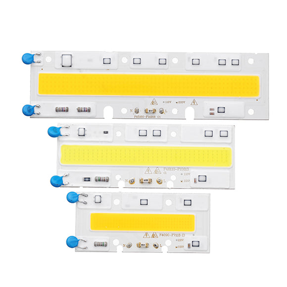 30W 50W 70W LED COB Light Chip IP65 Smart IC Fit for DIY LED Flood Light AC180-260V