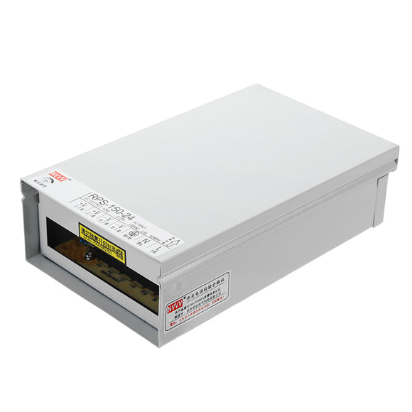 NVVV AC 180-264V To DC 24V 150W Switching Power Supply Driver Adapter for LED Strips Rainproof.