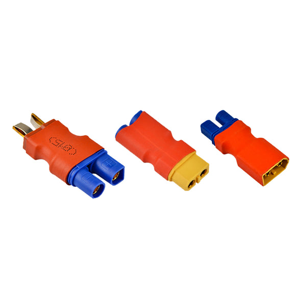 XT60 Male Female to EC3 Male Female Plug T Male to EC3 Female Plug Connector for RC Model