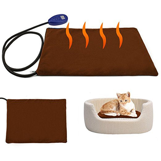 Pet Heating Pad Electric Heating Pad for Cats and Dogs Kitty Warming Mat