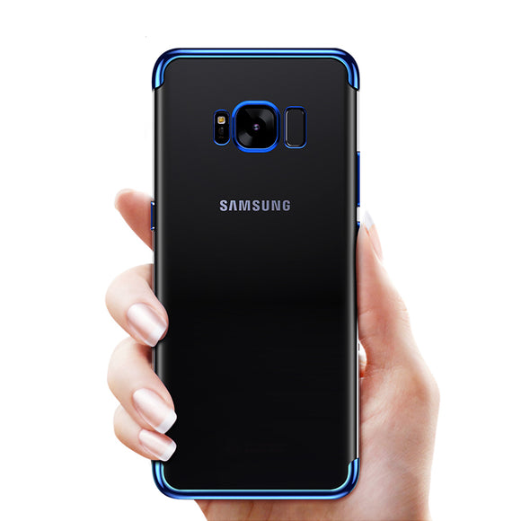 Bakeey Plating Transparent TPU Case For Samsung Galaxy S8