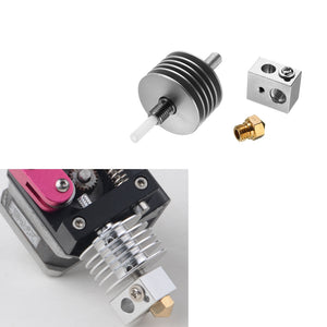 Aluminum Alloy MK8 M6 Thread Extruder Extrusion Head Built-in Teflon Tube For 1.75mm Filament DIY 3D Printer Part