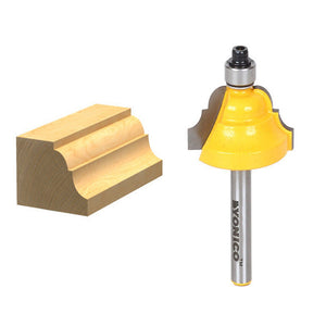 7/16 Inch Classical Roman Ogee Edge Forming Router Bit - 1/4 Shank Woodworking Tools"