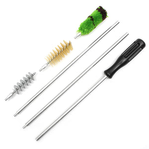 3 in 1 Cleaning Kit Gun Brush Gun Cleaner Tool Set with Extension Handle Rod