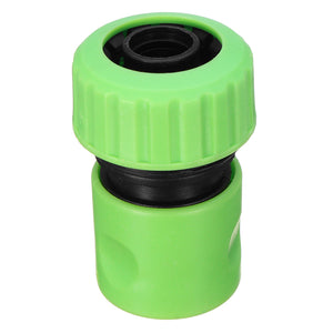 3/4 Inch ABS Plastic Water Tap Hose Pipe Connector Quick Sprayer Hose Coupler Green