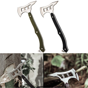 IPRee Camping EDC Survival Axe Self Defense Emengency Backpacking Hammer Tool