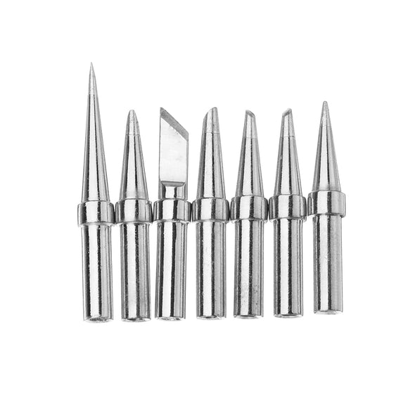 7pcs WELLER Tips PES51 LR21 Soldering Iron Tips Universal Lead Free ETP ETO ETS ETA ETF ETAA ETKN