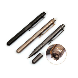 KALOAD EDC Tactical Pen Aluminum Alloy Attack Head Survival Emergency Safe Security Tool