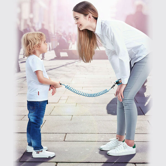 Kids Baby Safety Lock Anti-lost Night Reflective Harness Rope Wristband Child Leash